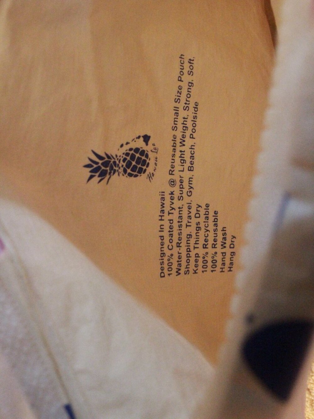 ALOHA Collection Pink & Navy Floral Zip Pouch - Picture 2 of 2
